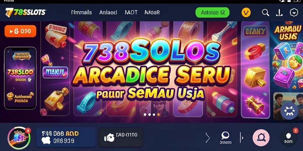 Tampilan gameplay seru dari 738SLOTS dengan berbagai tema slot menawan.