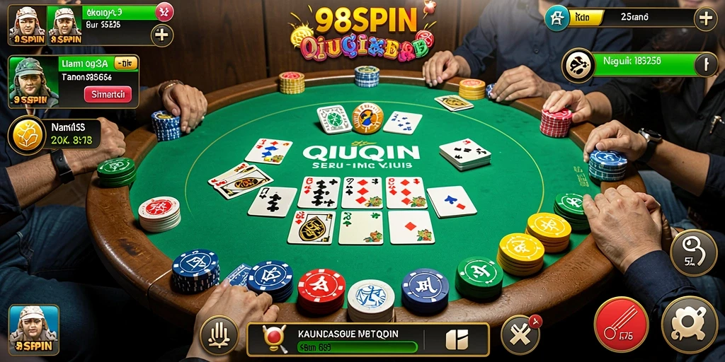 Screenshot gameplay QiuQiu di 98SPIN yang menarik.