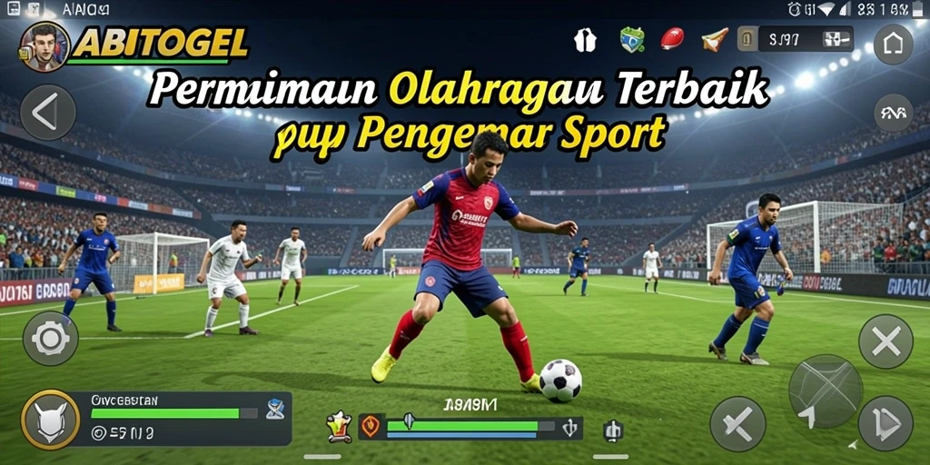 Gameplay seru dengan berbagai cabang olahraga yang menantang.