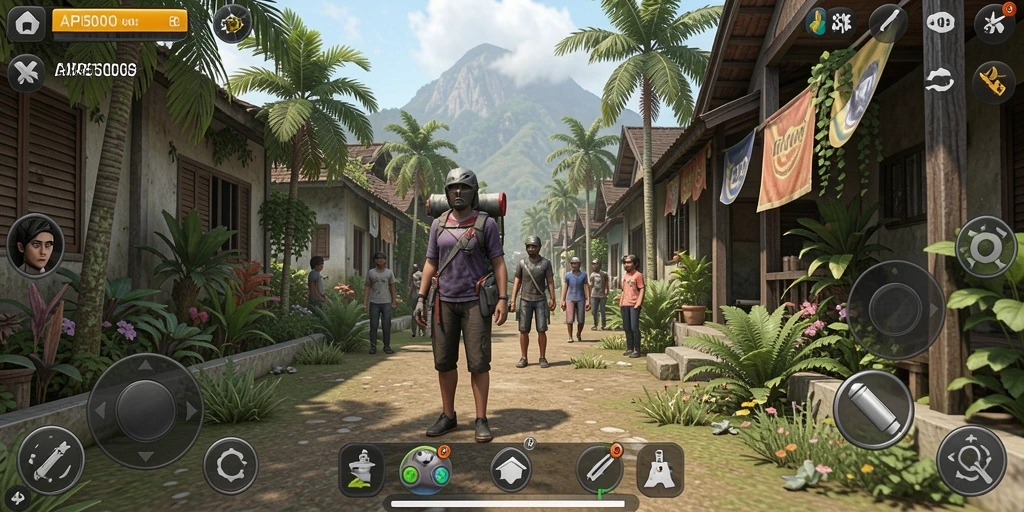 Screenshot dari gameplay API5000 yang menampilkan simulasi yang realistik.