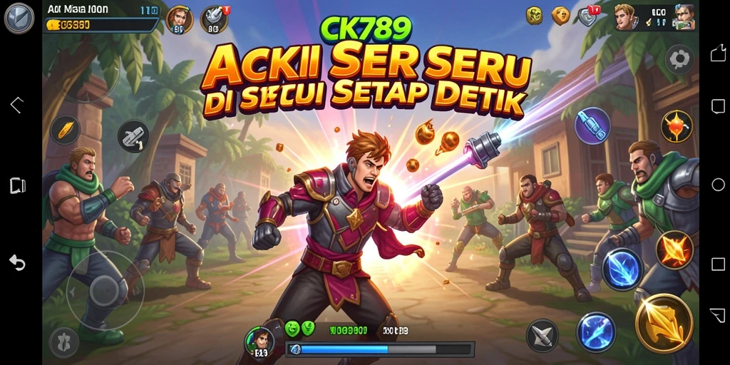 Tampilan gameplay CK789 yang penuh aksi dan menegangkan.