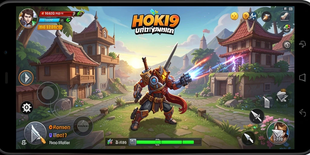 Screenshot utama HOKI9 menampilkan antarmuka aplikasi Utility yang ramah pengguna.