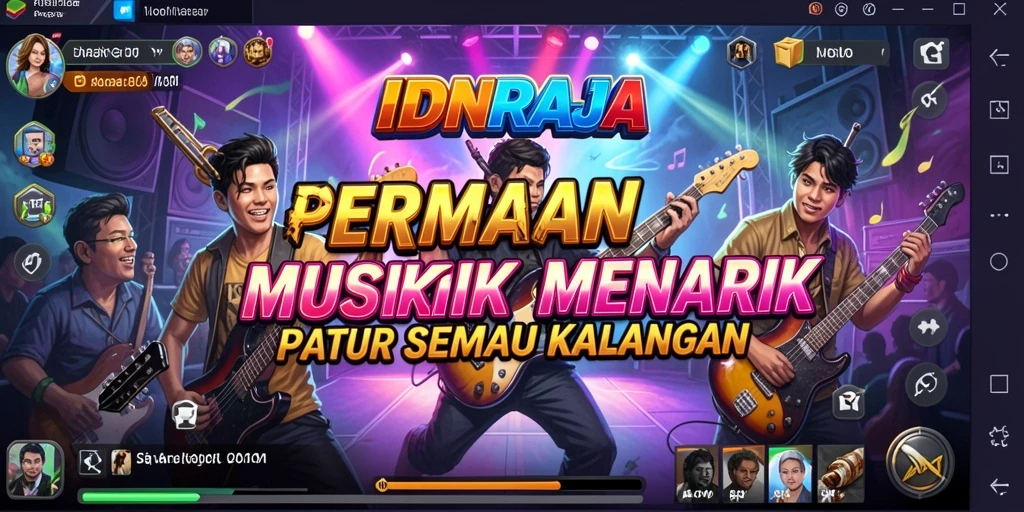 Tampilan menarik dari gameplay <strong>IDNRAJA</strong> yang penuh warna dan interaktif.