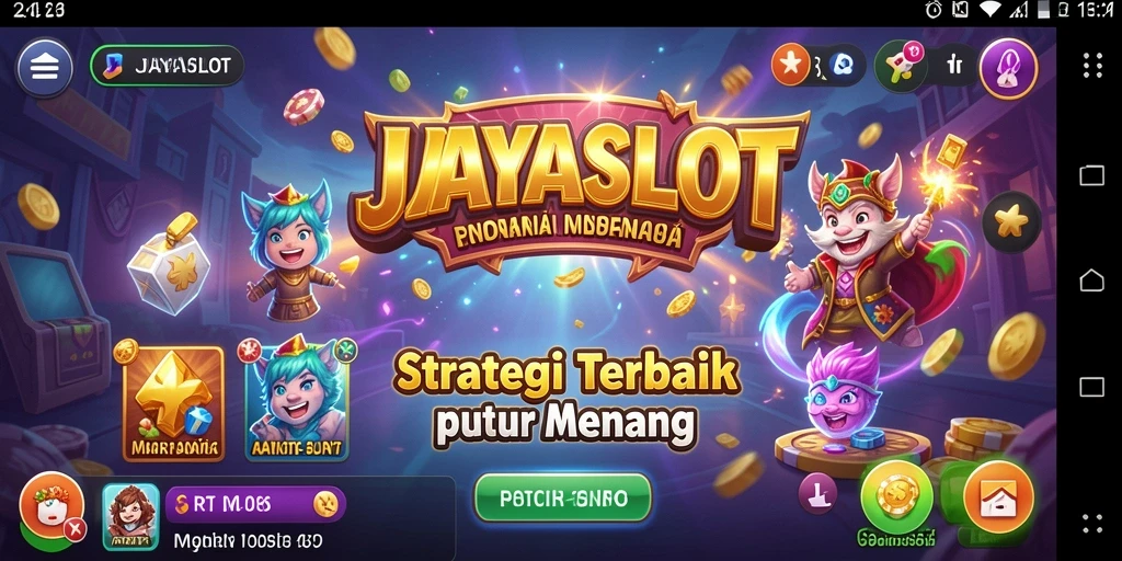 Screenshot gameplay JAYASLOT menunjukkan aksi strategi yang mendebarkan.
