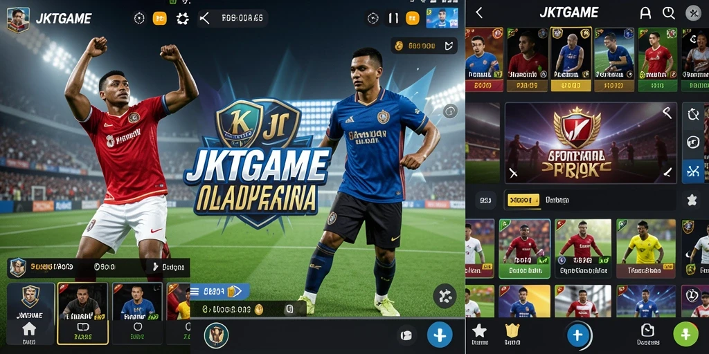 Tampilan JKTGAME menampilkan momen seru dalam taruhan olahraga.
