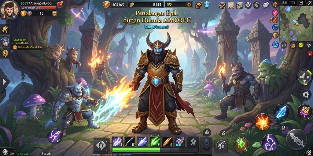 Tampilan gameplay JOS77 yang seru dan interaktif dalam petualangan MMORPG.