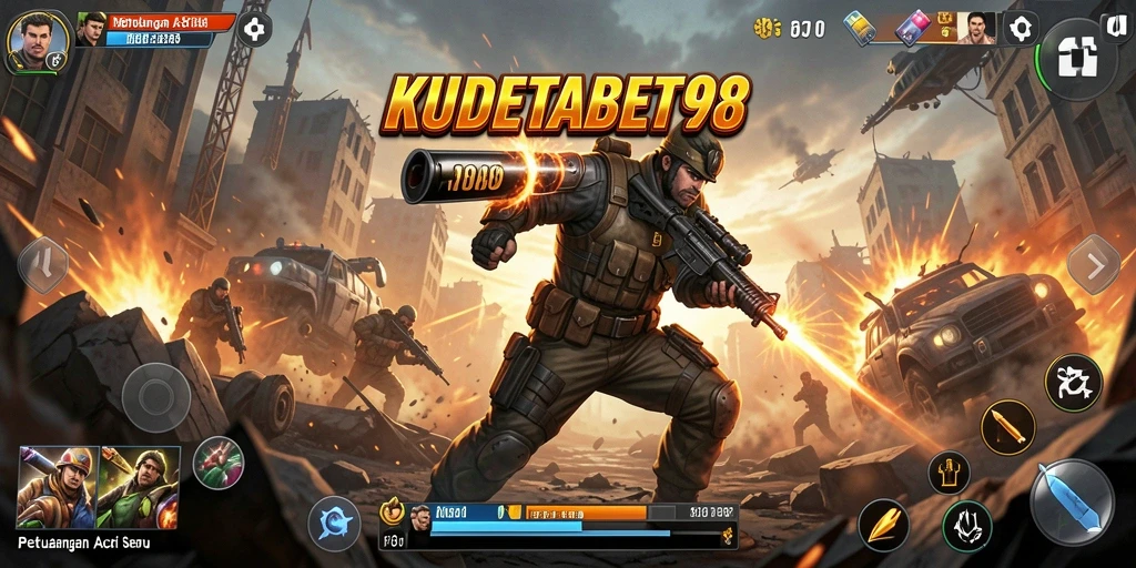 Tangkapan layar intens dari gameplay KUDETABET98 yang menampilkan aksi mendebarkan.