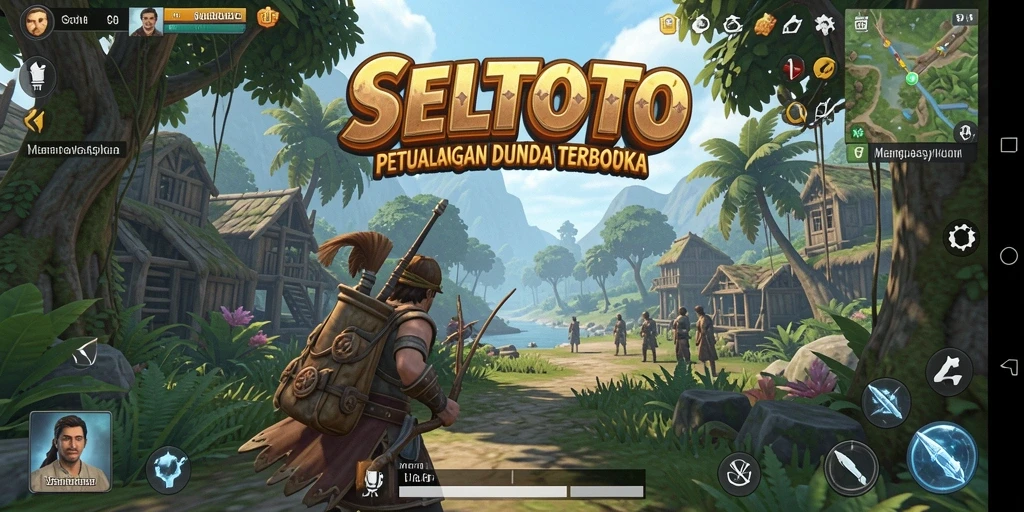 Tampilan gameplay SELTOTO yang menakjubkan dalam dunia Open World.