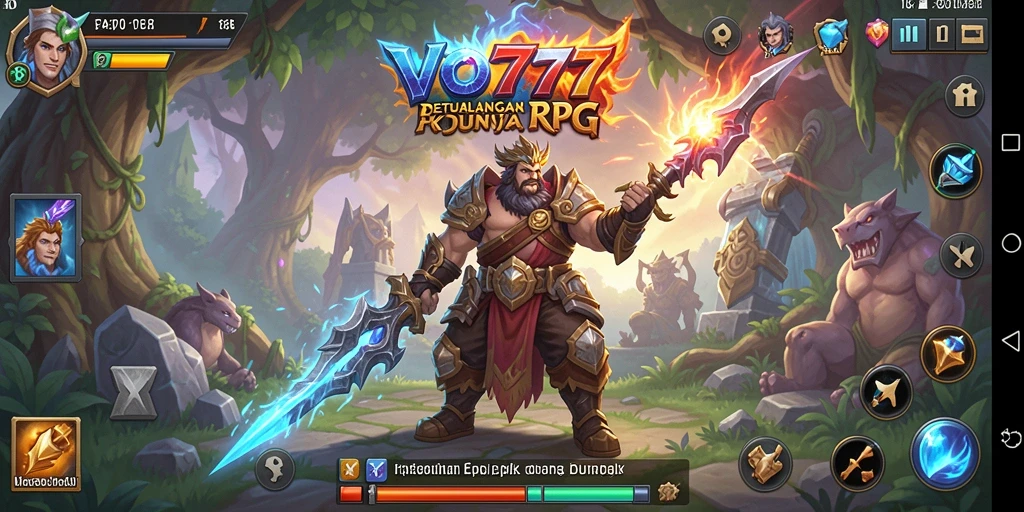 Tangkap momen seru dalam gameplay RPG VO777.